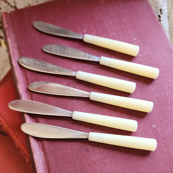 Vintage Set Of 6 Cocktail Spreaders Japan - Picture 1 of 6